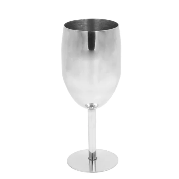 2pc 240ml Stainless Steel Wine Glass - Image 4